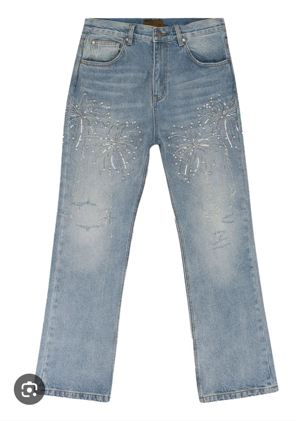 BIRTH OF ROYAL CHILD
Beaded-Fireworks Jeans