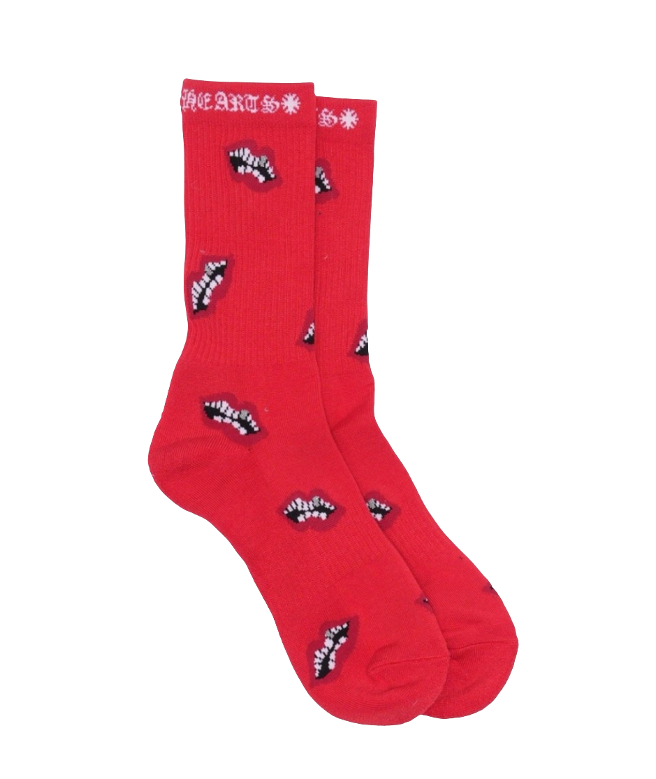 Chrome Hearts Matty Boy Socks Red/White/Black – 305 Kicks Chrome Hearts Matty Boy Socks Red/White/Black – 305 Kicks