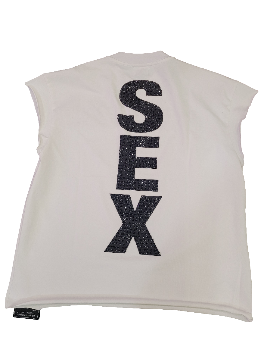 Matiere De Desirs Madonna Cutoff White