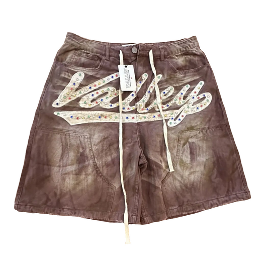 Vale Vale Brown Skittles Jorts