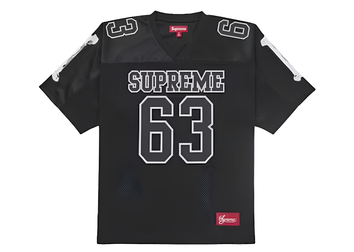 Supreme Bones Football
Jersey Black Men's