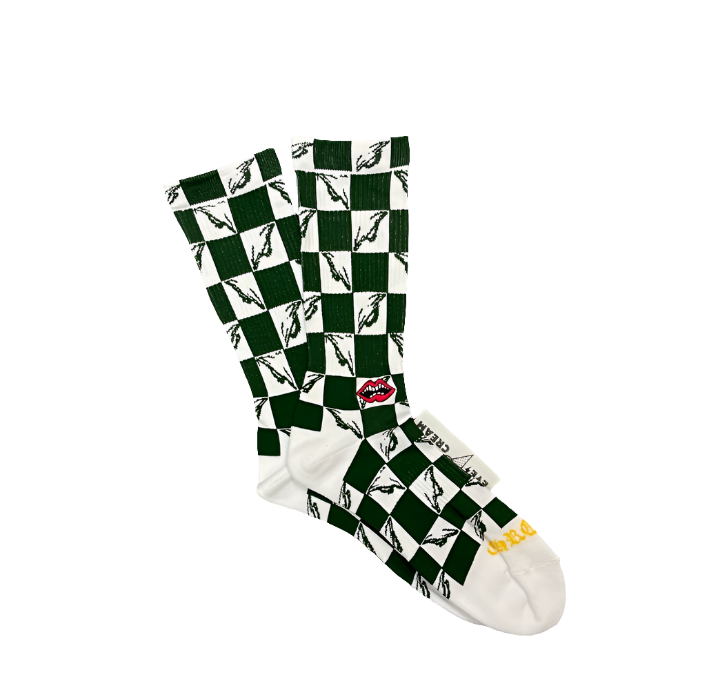 Chrome Hearts Matty Boy 99 Eyes Crew (Green/White) – 305 Kicks Chrome Hearts Matty Boy 99 Eyes Crew (Green/White) – 305 Kicks