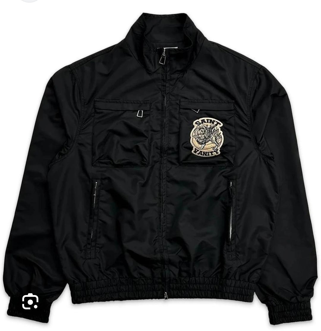 Saint Vanity Nylon Cargo
Jacket Black