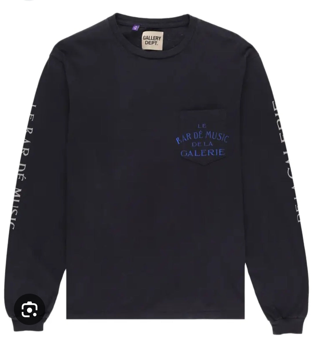 Dept. Le Bar Shop L/S Tee 'Black'