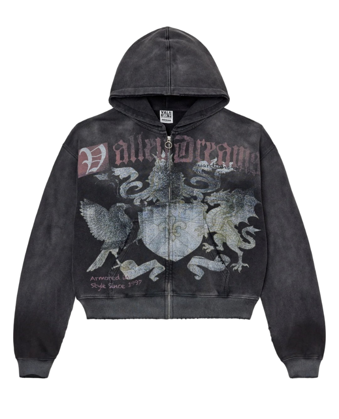 Vale "Vendetta" Black Zip-Up