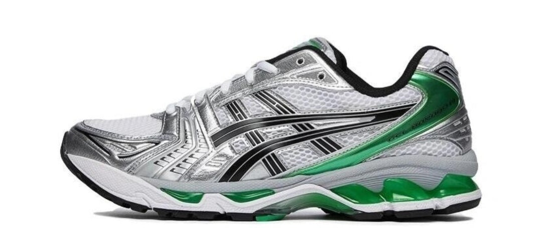 ASICS Gel-Kayano 14 White
Peacock Green Casual Sports