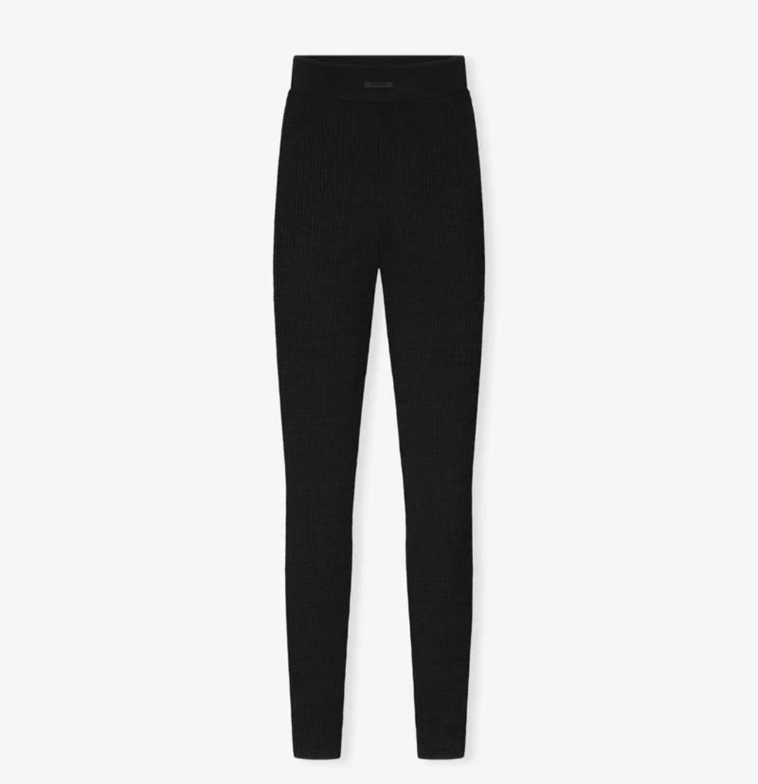 Fear of God Essentials "Waffle
Leggings" W- Vintage Black