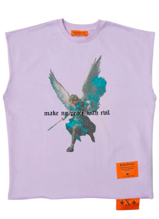 Rich & Guilty Cutoff Purple Tshirt