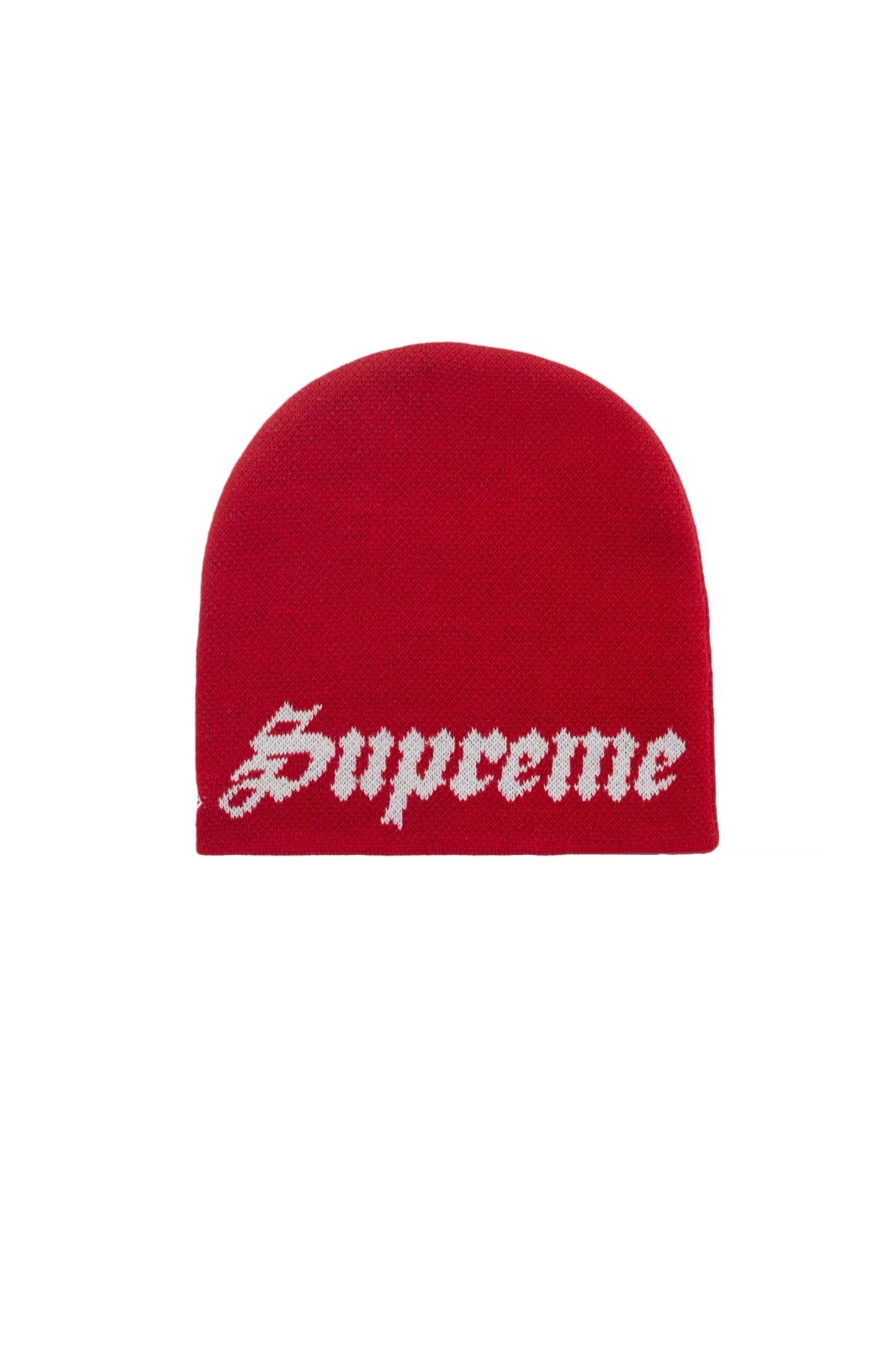 Supreme New Era Ghostface Beanie Red
