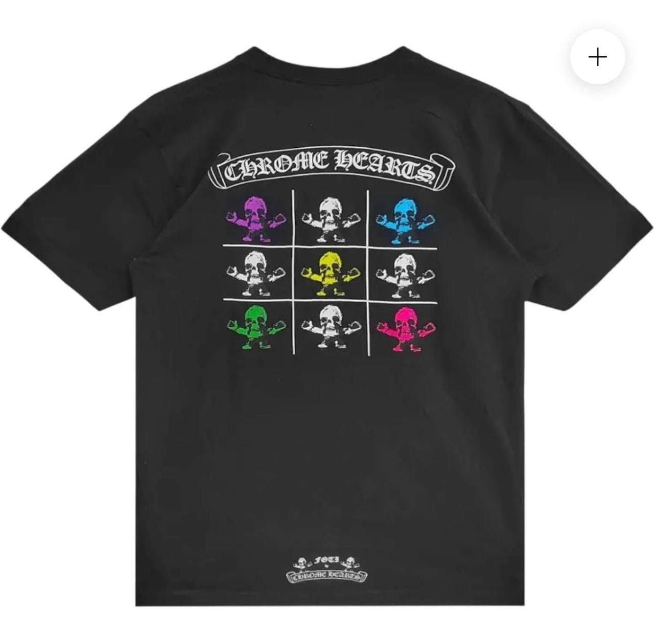 希少コラボ品◆Chrome Hearts × Foti Logo Tシャツ 'Black/Pink 希少コラボ品◇Chrome Hearts × Foti Logo Tシャツ 'Black/Pink