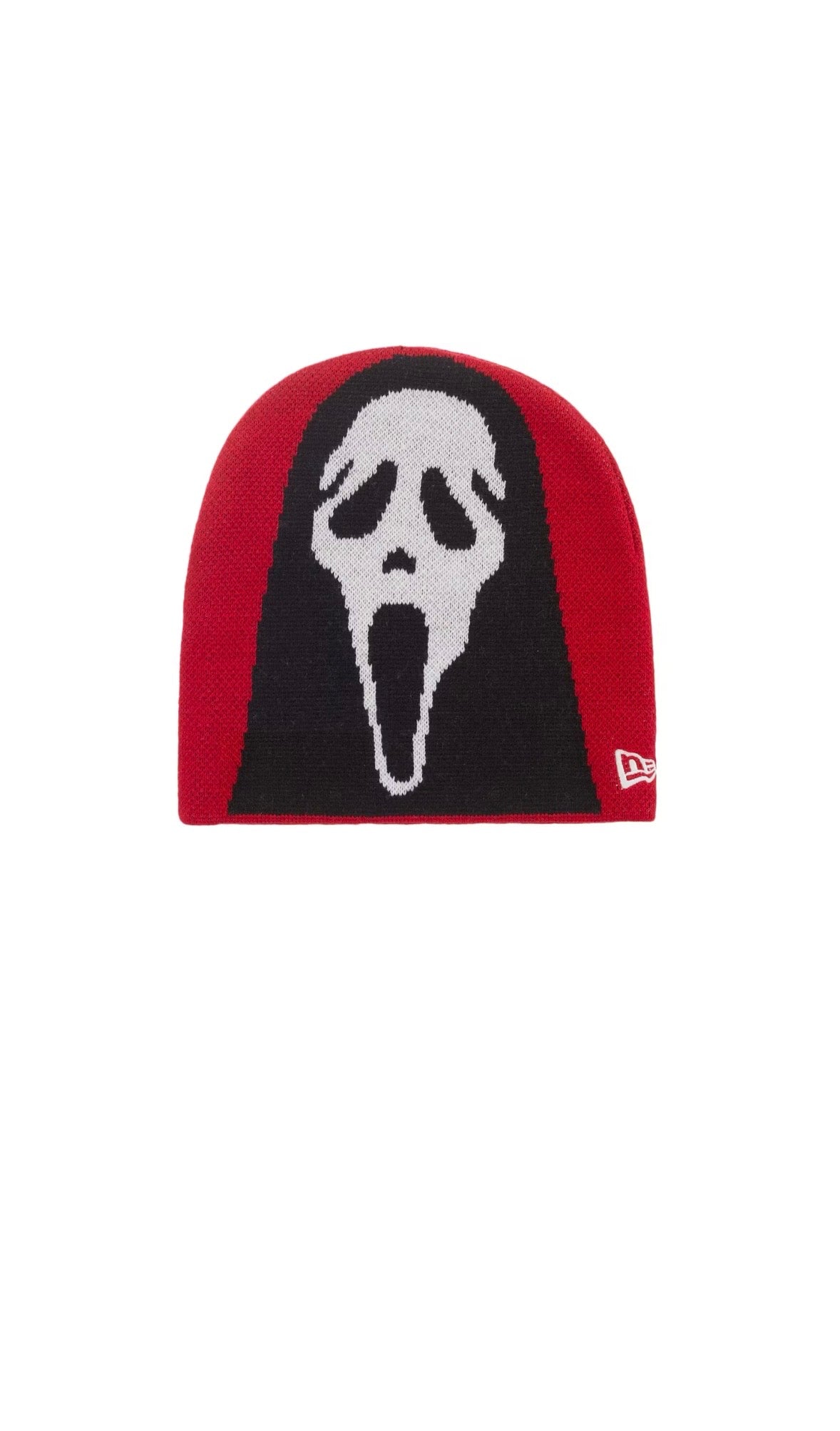 Supreme New Era Ghostface Beanie Red