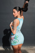Lost Intricacy Dress (Blue)