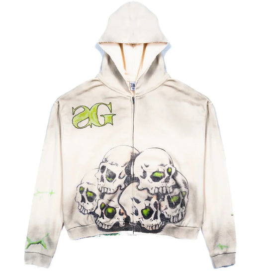 Triple Sevens X Sniper Gang Hoodie Cream