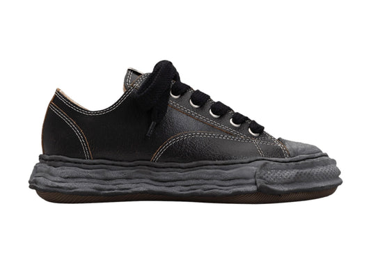 Maison Mihara Yasuhiro Peterson Low 'Cracking Leather - Black'