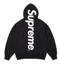 Satin Appliqué Hooded Sweatshirt