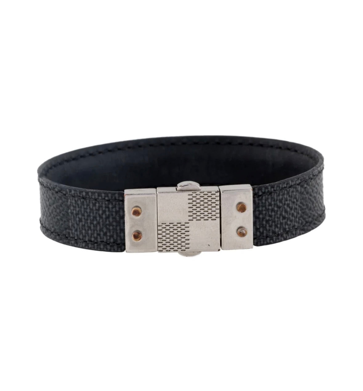 Damier Graphite Check It Reversible Bracelet