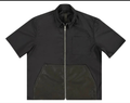Chrome Hearts Carpenter Leather Pocket Nylon Zip Shirt