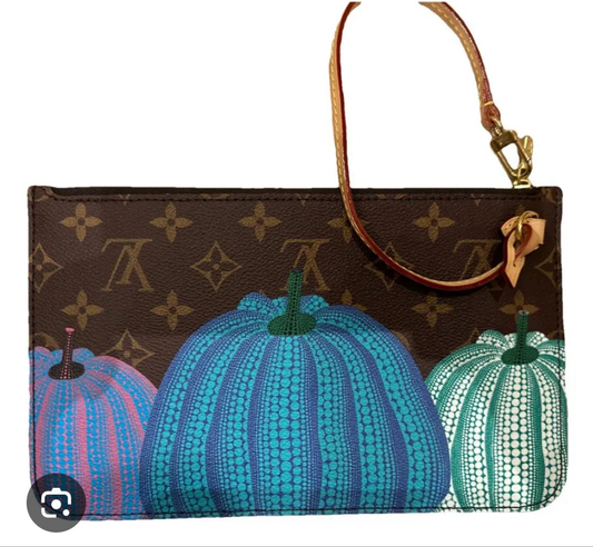 Louis Vuitton Leather Clutch Bag Louis