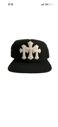 Chrome Hearts Cemetery Trucker Hat Black