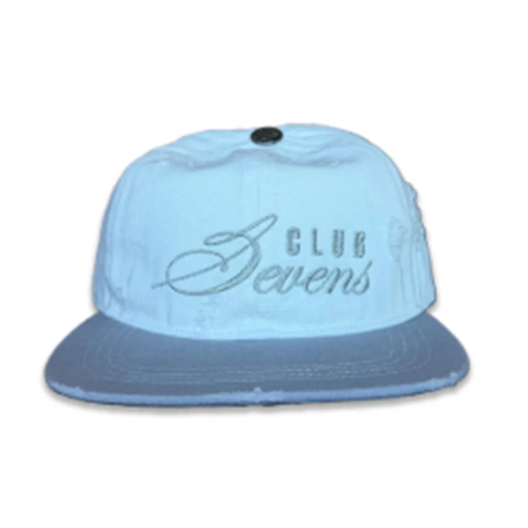 Triple Sevens Hat White Gray