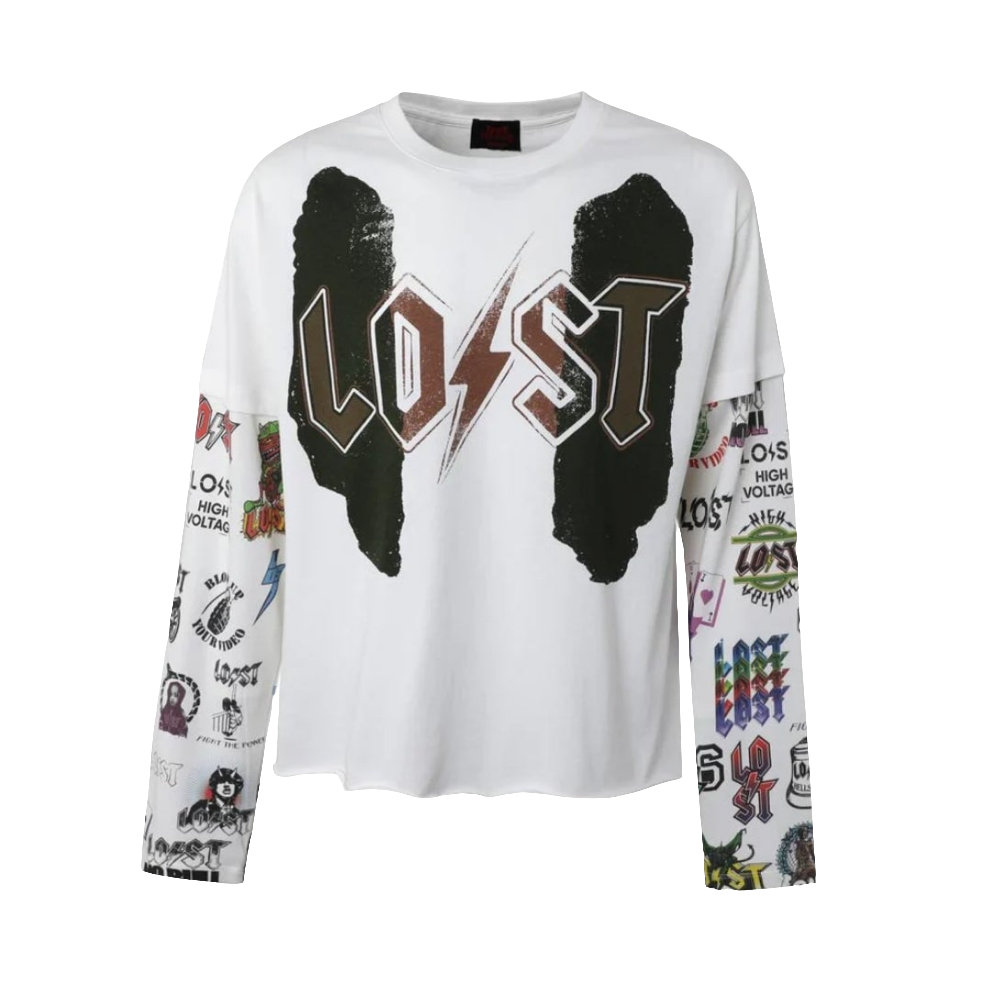 Lost Intricacy"Logo's" Long Sleeve