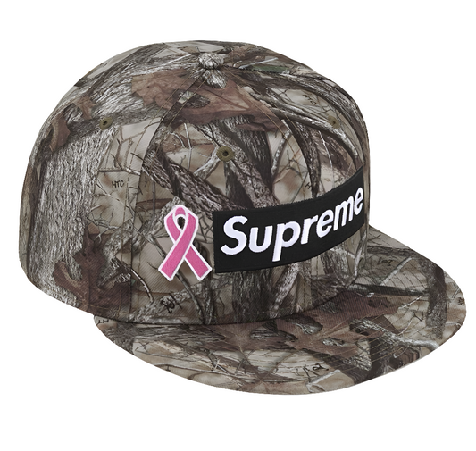 Supreme x New Era Breast Cancer Hat