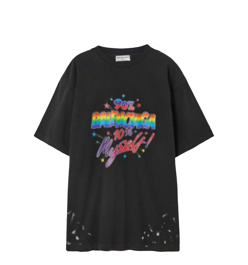 Balenciaga Oversized Large Fit
Shirt 'Washed Black' -