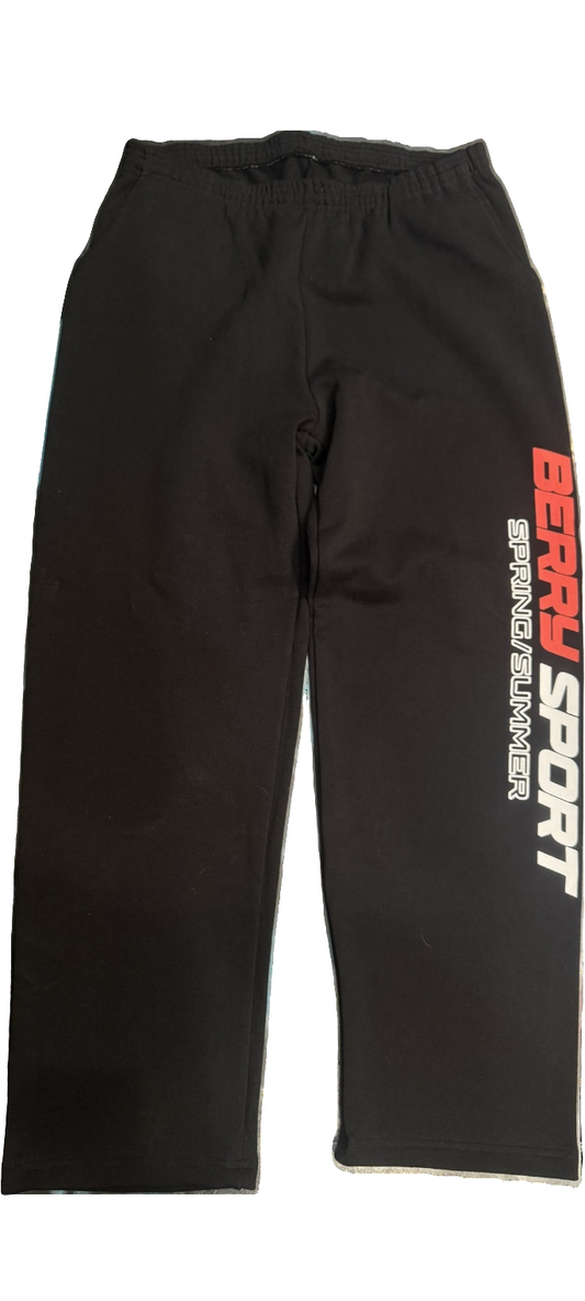 GV Gallery x Raspberry Hills Black S.S. Sport Sweats