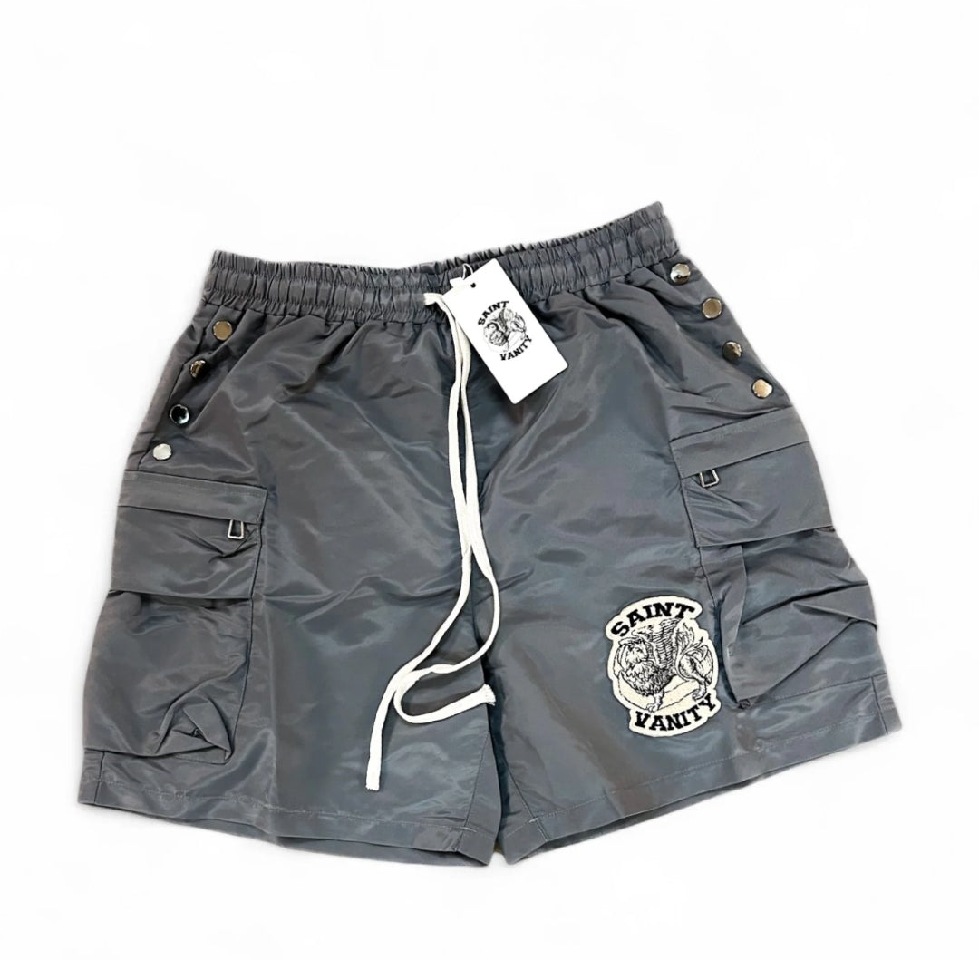 Saint Vanity Cargo Nylon Shorts