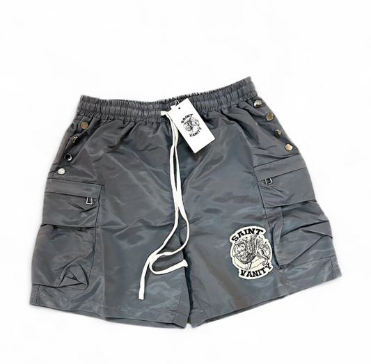 Saint Vanity Cargo Nylon Shorts