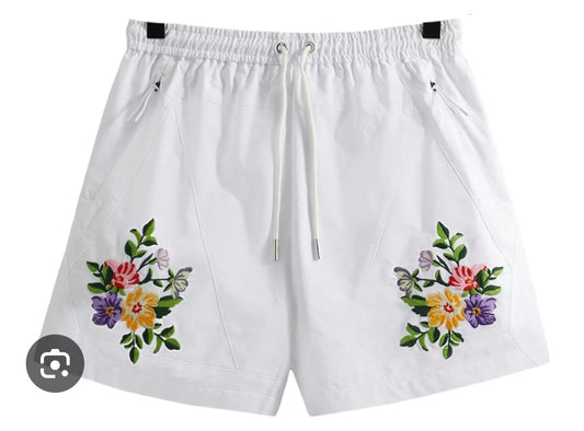 Kith Floral Oxford Turbo Short
White (Men's)