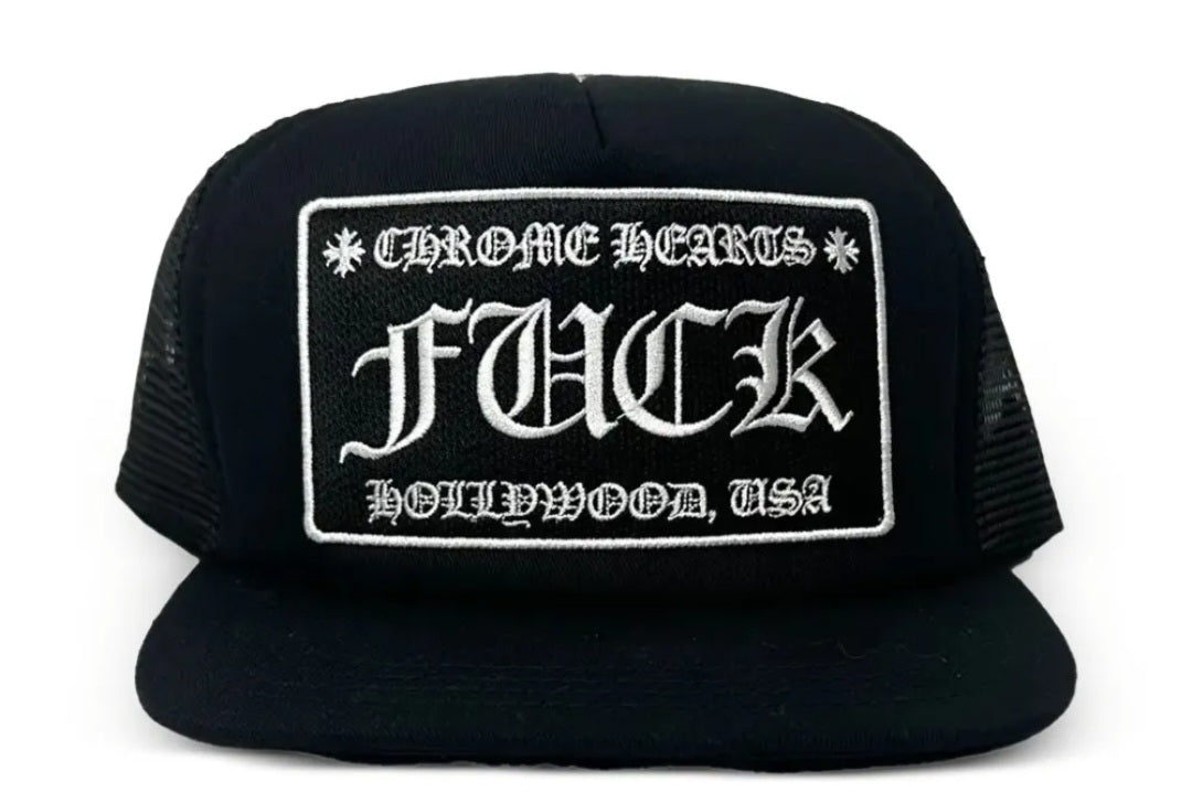 Chrome Hearts Slogan
Embroidered Baseball