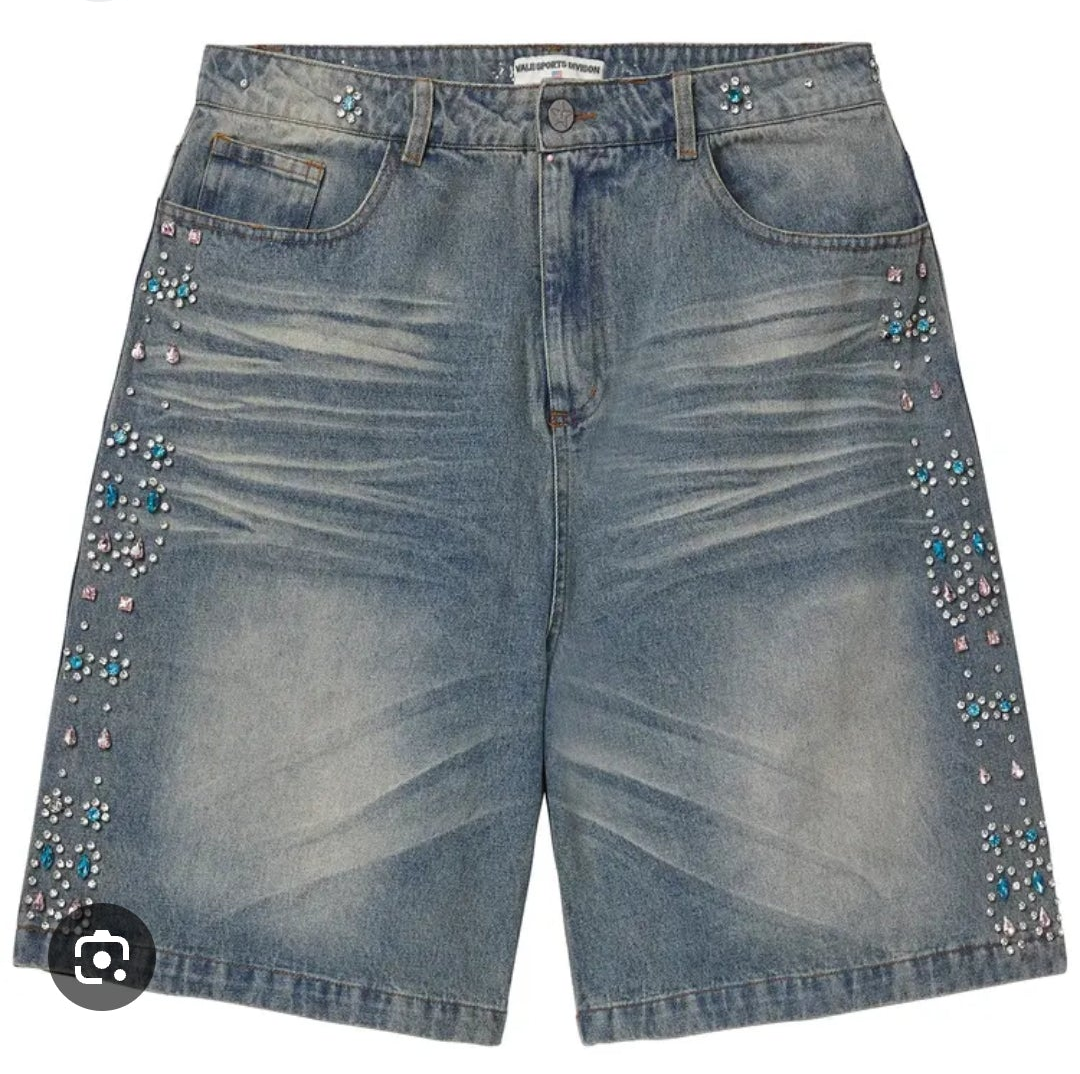 Vale Blue Candy Jorts