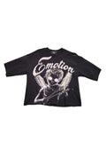 Mixed Emotion Black Tee