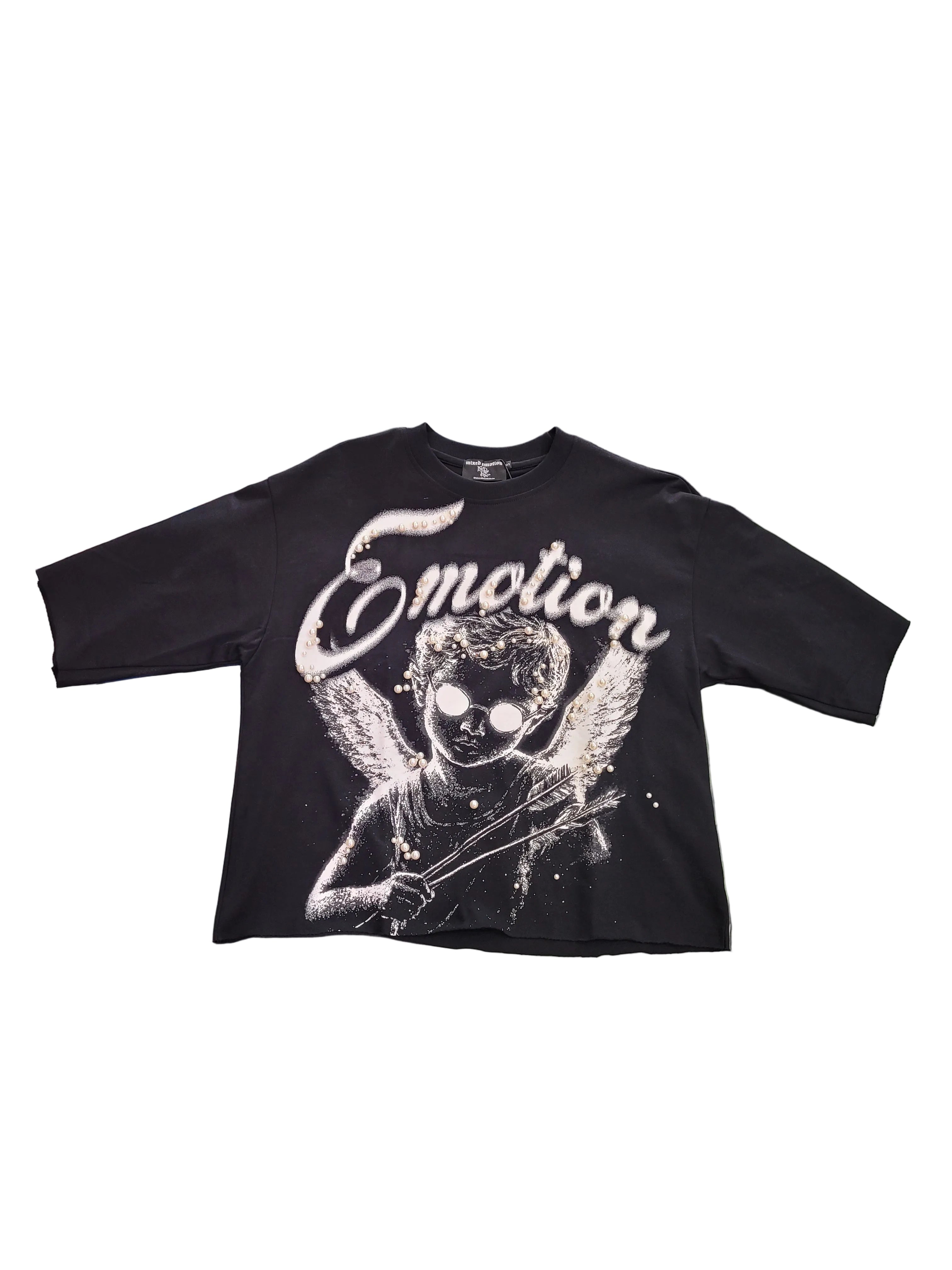 Mixed Emotion Black Tee
