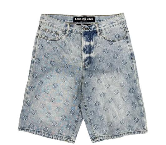 LOSTSHDWS DENIM SHORT 
(BLUE)