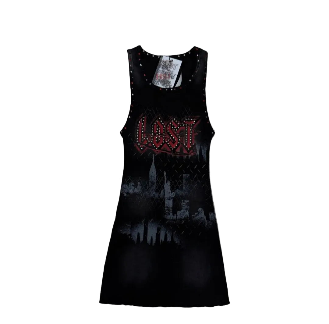 Lost Intricacy 'Shadowline' Black Dress N That's OD