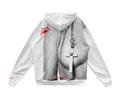 Chrome Hearts Portrait Print Red Letter Hoodie