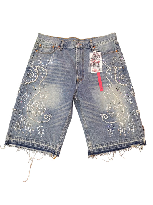 Lost Intricacy Shorts(Blue)